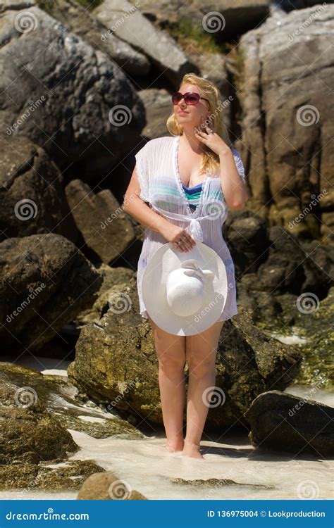 hot blonde at beach|Bikini beach blonde hi.